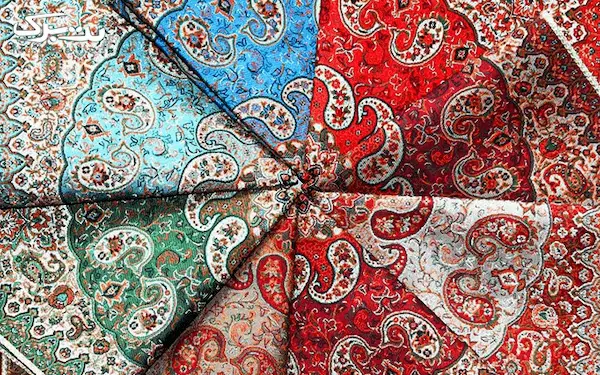 تصویر 2 از معرفی ترمه رو میزی اصفهان + بهترین قیمت خرید